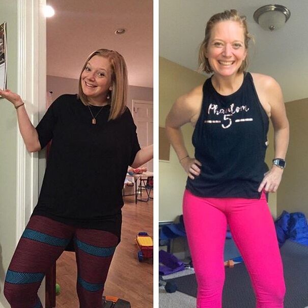 How Inez from Vitoria lost weight thanks to KETO Complete, photos before and after using the capsule