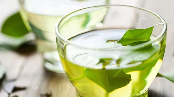Green tea is a very healthy drink used in the Japanese diet. 