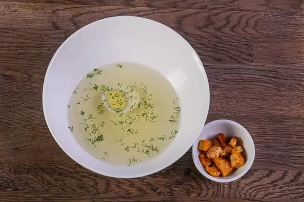 soup-with-eggs-and-croutons-for-pancreatitis