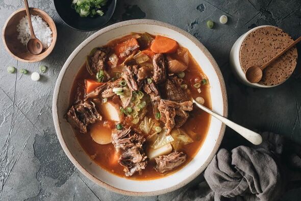 Lean meat-based soup for pancreatic pancreatitis menu