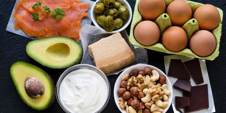 Important foods on the ketogenic diet