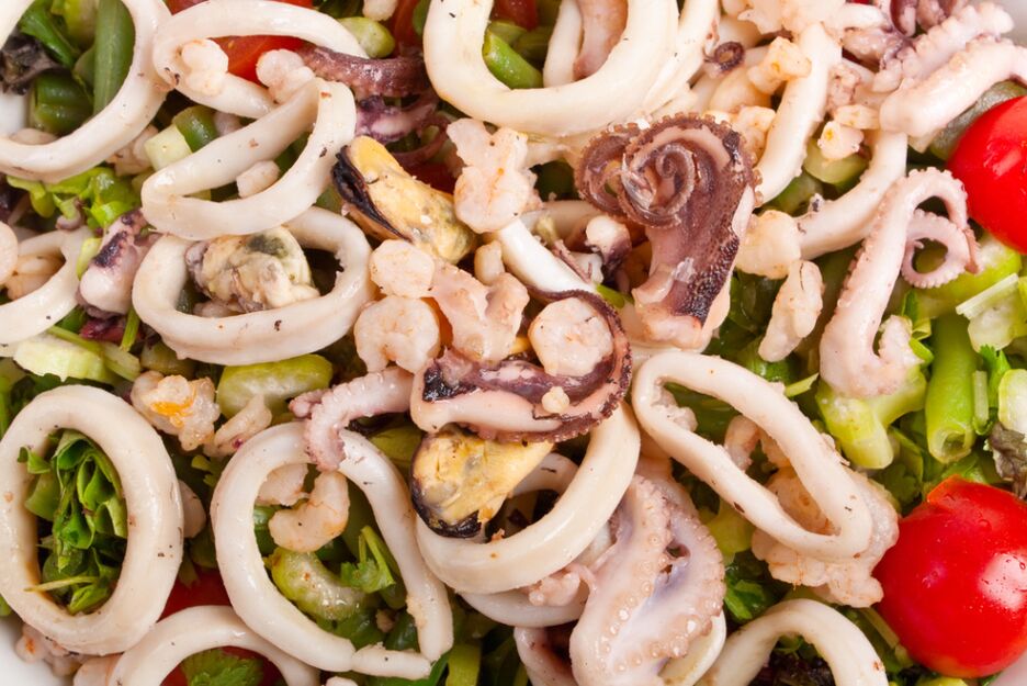 Seafood salad