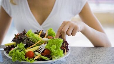 due to non-compliance with the diet for gastritis